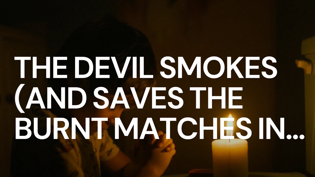 Filméxico 2026: El Diablo Fuma (y guarda las cabezas de los cerillos quemados en la misma caja)/The Devil Smokes (and saves the burnt matches in the same box)
